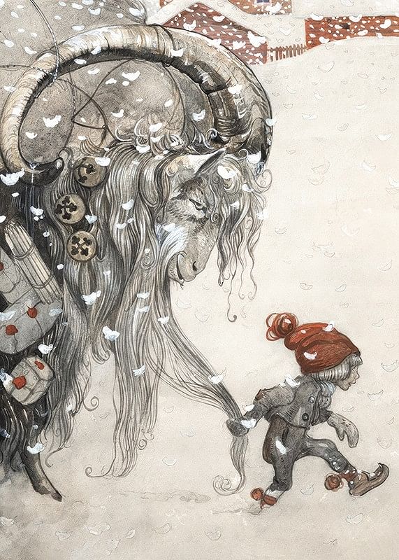 Julbocken By John Bauer-12