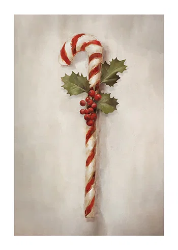 Poster Christmas Candy Cane