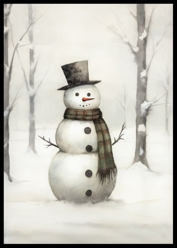 Winter Snowman-12