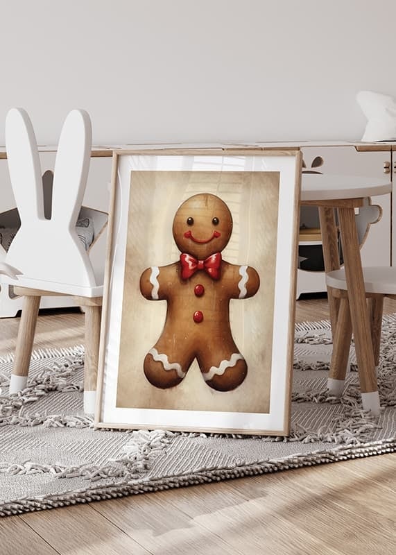 Plakāts Happy Gingerbread Man crossfade