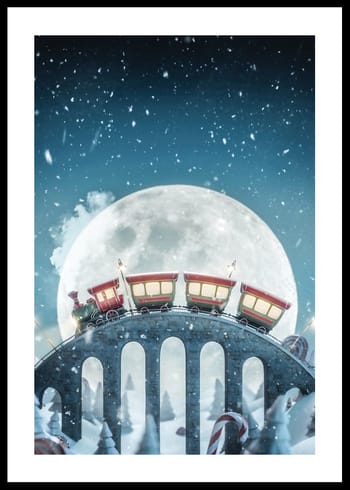 Poster Candyland Train