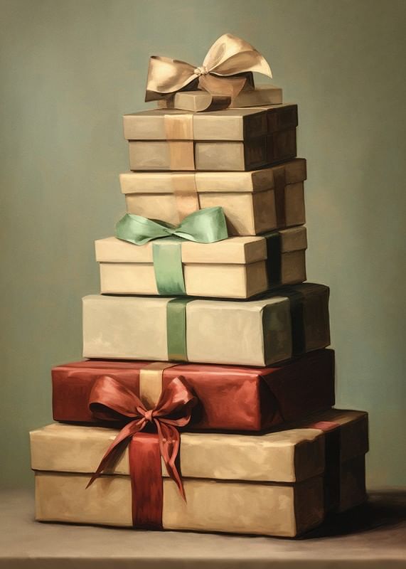 Pile Of Christmas Gifts No2-12
