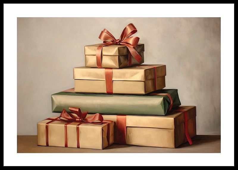 Pile Of Christmas Gifts No1-12