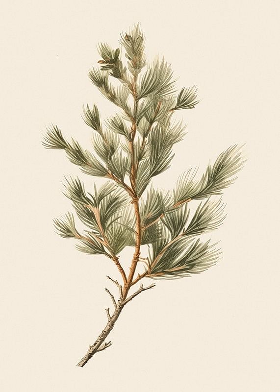 Fir Tree Branch-12