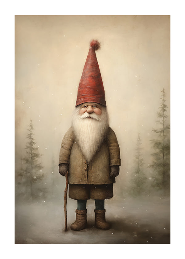 Juliste Christmas Gnome