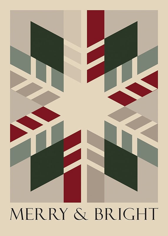 Plakāts Merry And Bright No2