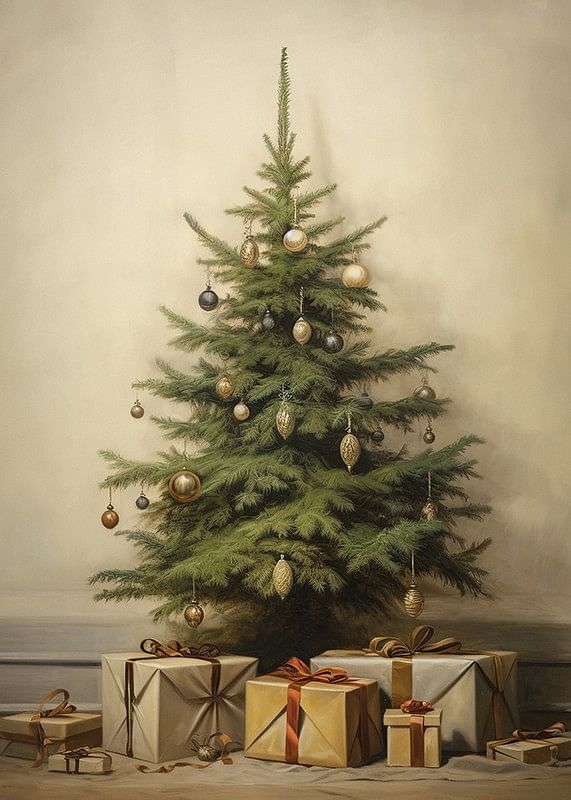 Christmas Tree And Gifts-12