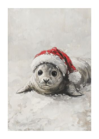 Poster Santas Little Seal 