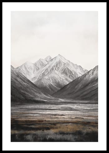 Poster Valley Of Mountains