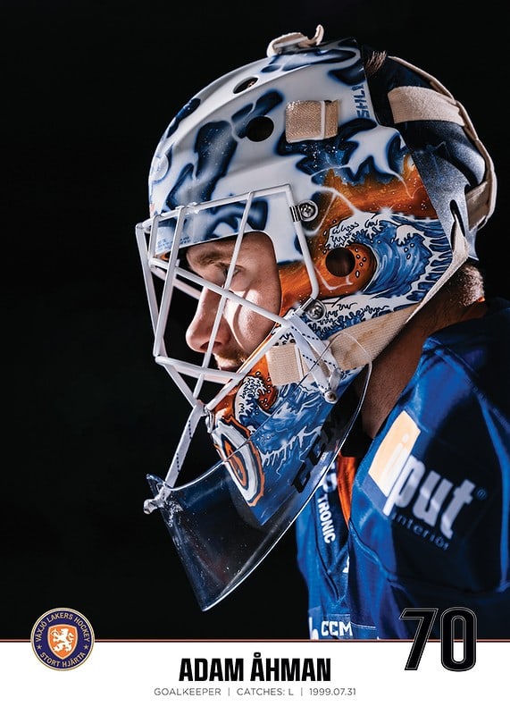 Adam Åhman #70 Växjö Lakers 2023/2024-12