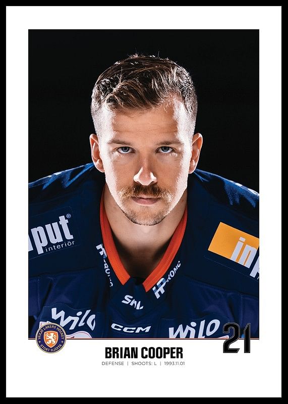 Brian Cooper #21 Växjö Lakers 2023/2024-12