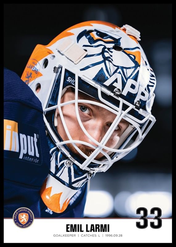 Emil Larmi #33 Växjö Lakers 2023/2024-12