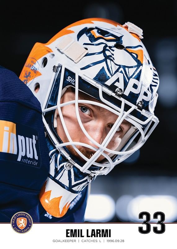 Emil Larmi #33 Växjö Lakers 2023/2024-12