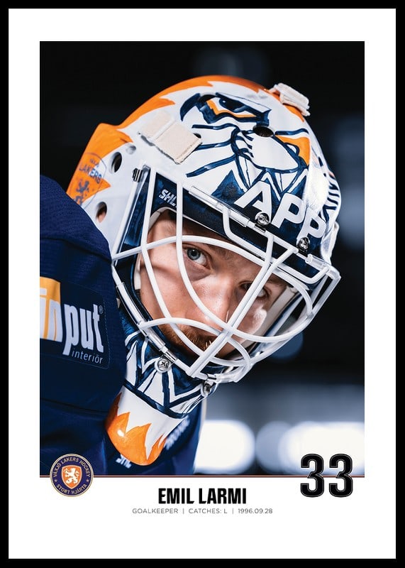 Emil Larmi #33 Växjö Lakers 2023/2024-12