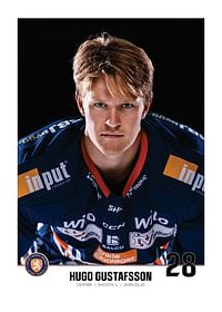 Hugo Gustafsson #28 Växjö Lakers 2023/2024-1