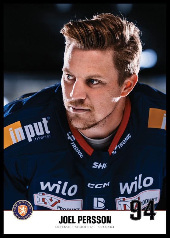 Joel Persson #94 Växjö Lakers 2023/2024-12