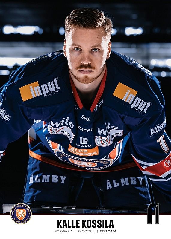Kalle Kossila #11 Växjö Lakers 2023/2024-12