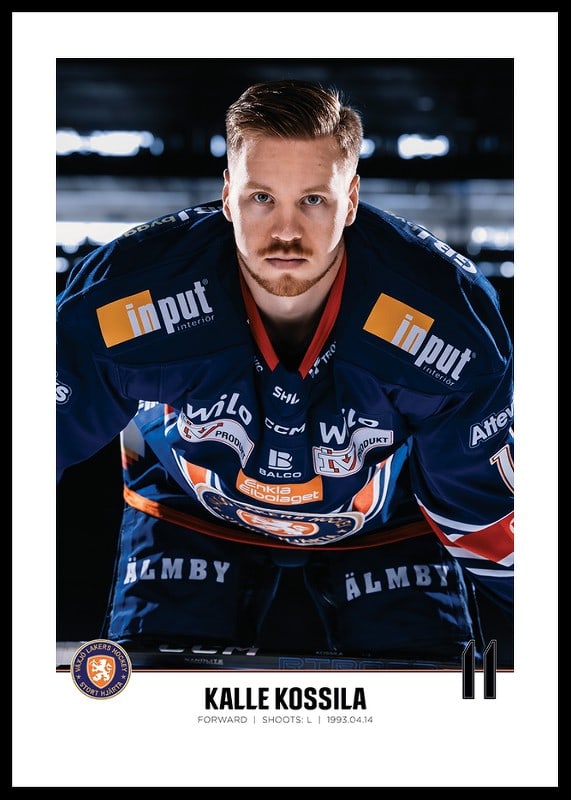 Kalle Kossila #11 Växjö Lakers 2023/2024-12