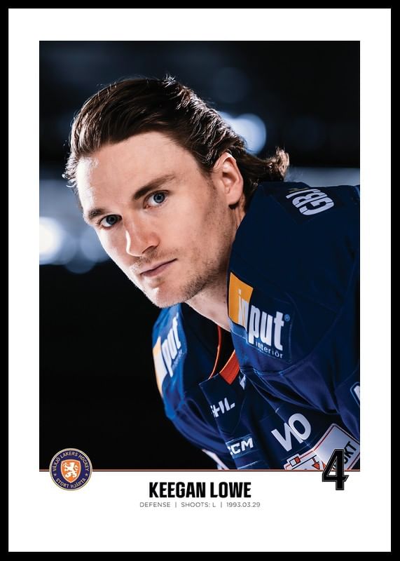 Keegan Lowe #4 Växjö Lakers 2023/2024-12