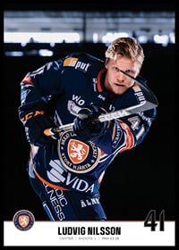 Ludvig Nilsson #41 Växjö Lakers 2023/2024-2