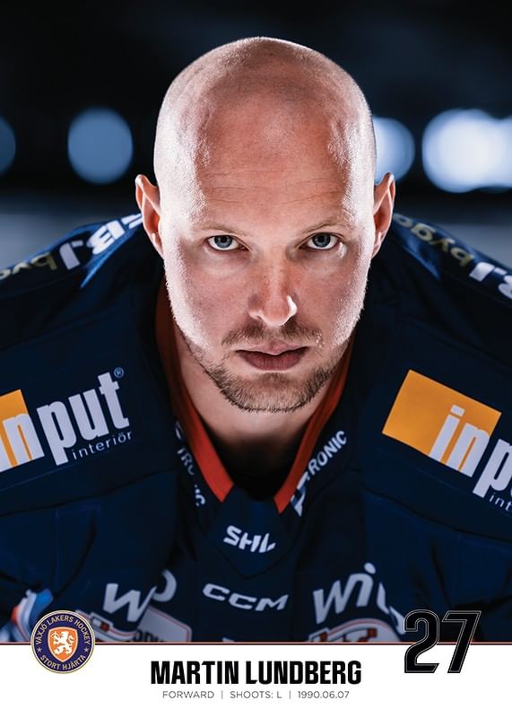 Martin Lundberg #27 Växjö Lakers 2023/2024-12