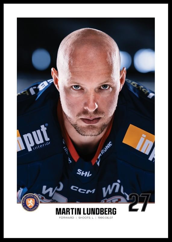 Martin Lundberg #27 Växjö Lakers 2023/2024-12