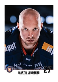 Martin Lundberg #27 Växjö Lakers 2023/2024-1
