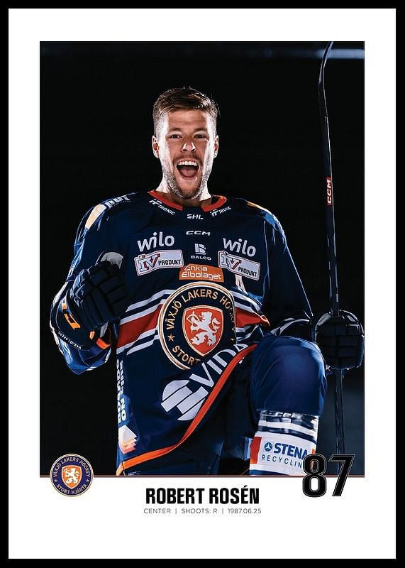 Robert Rosén #87 Växjö Lakers 2023/2024-12