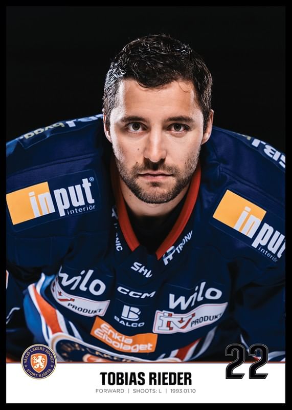 Tobias Rieder #22 Växjö Lakers 2023/2024-12