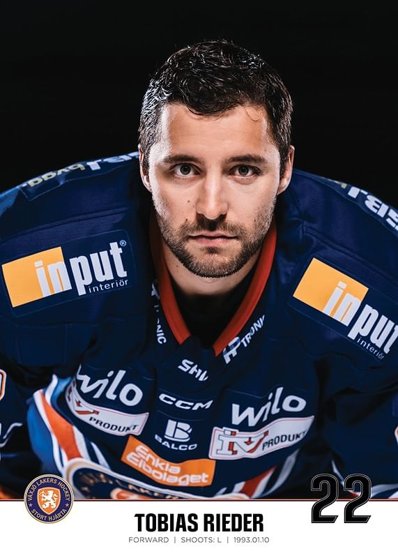 Tobias Rieder #22 Växjö Lakers 2023/2024-12