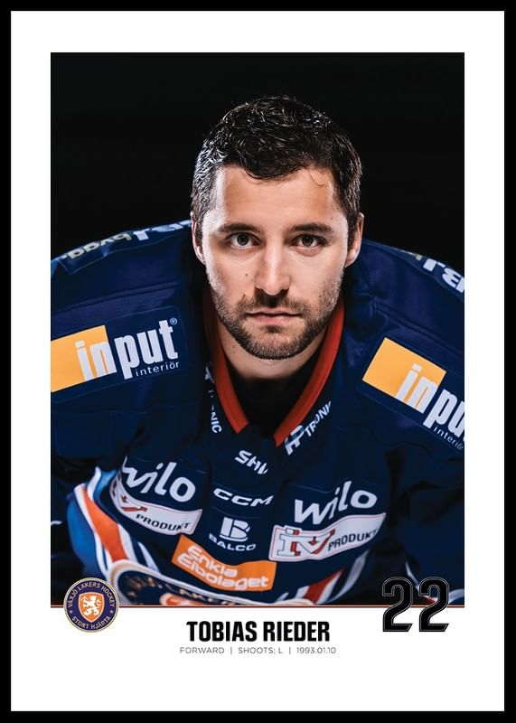 Tobias Rieder #22 Växjö Lakers 2023/2024-12