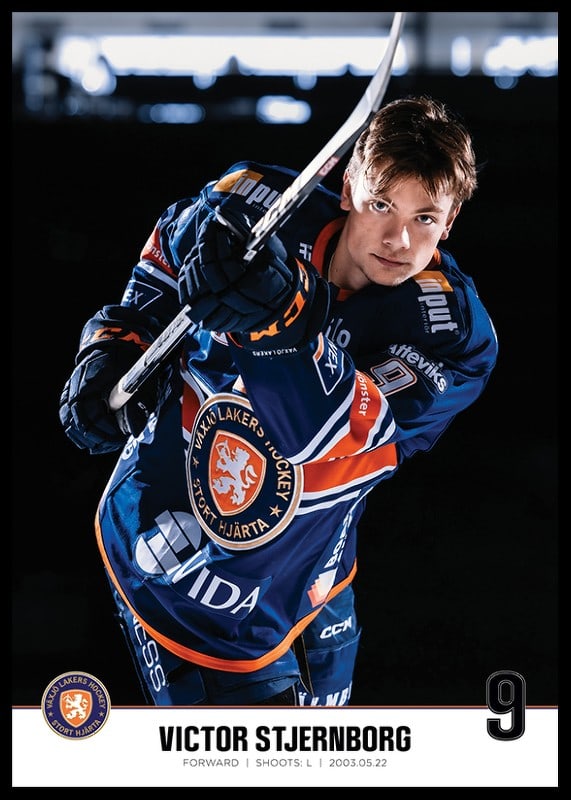 Victor Stjernborg #9 Växjö Lakers 2023/2024-12