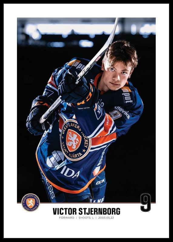 Victor Stjernborg #9 Växjö Lakers 2023/2024-12