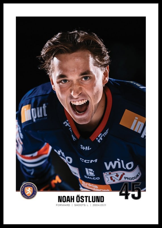 Noah Östlund #45 Växjö Lakers 2023/2024-12