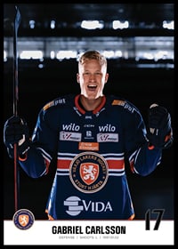 Gabriel Carlsson #17 Växjö Lakers 2023/2024-2