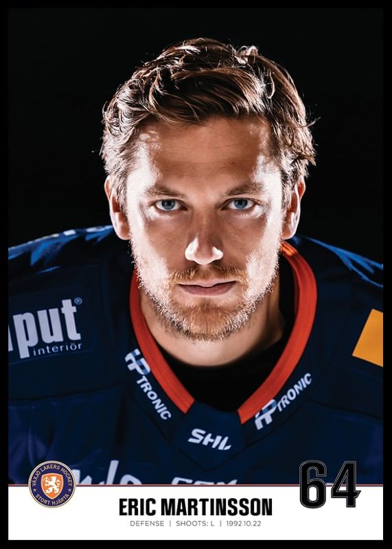 Eric Martinsson #64 Växjö Lakers 2023/2024-12