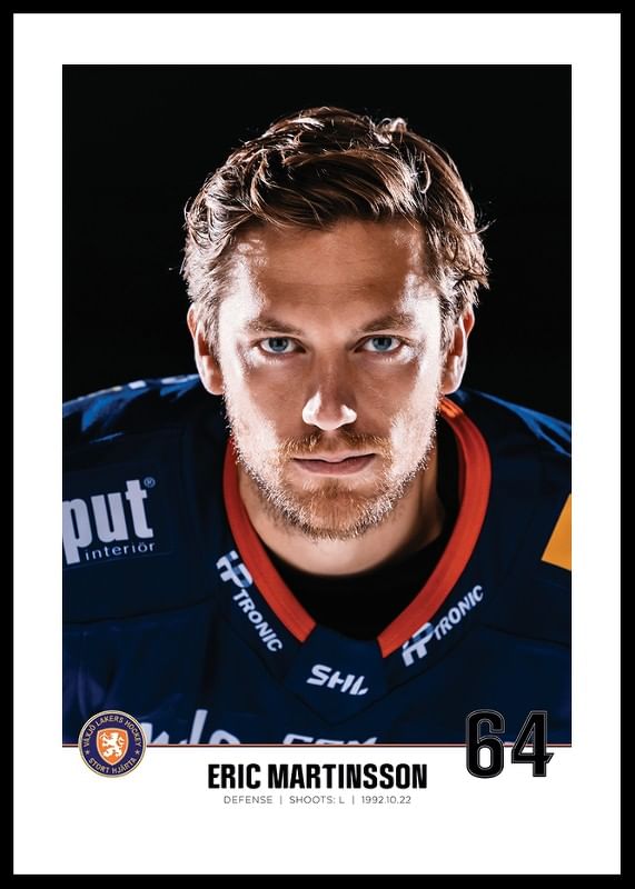 Eric Martinsson #64 Växjö Lakers 2023/2024-12