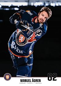 Manuel Ågren #62 Växjö Lakers 2023/2024-3
