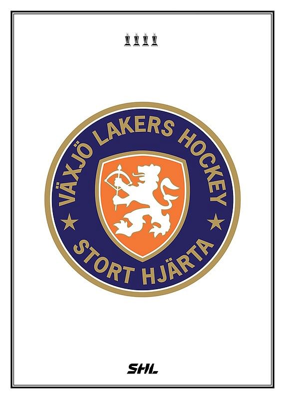 Poster Växjö Lakers Logo Le Mat