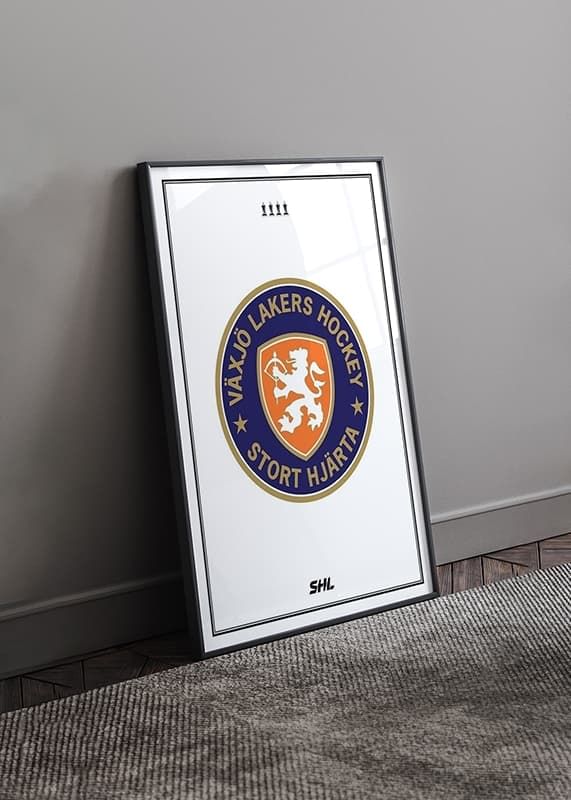 Poster Växjö Lakers Logo Le Mat crossfade