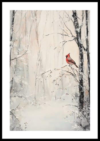 Plakat Scarlet Sentinel In Winter