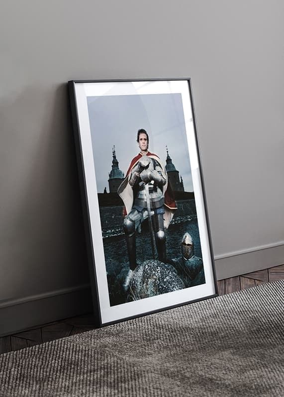 Poster Lasse Johansson Svärdet I Stenen crossfade