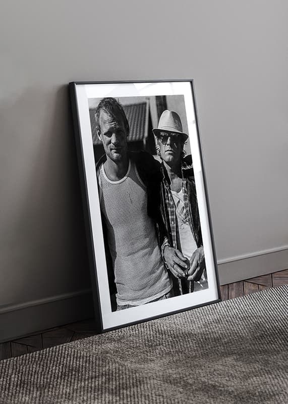 Poster Tobbe Carlsson & Lasse Johansson Fight Club crossfade