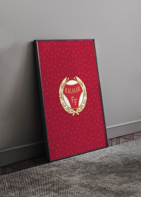 Poster Kalmar FF Logo No1 crossfade