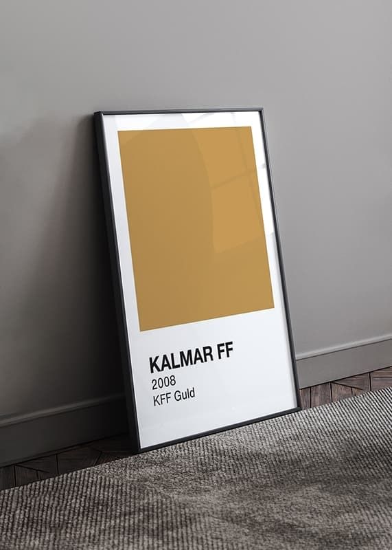 Poster Kalmar FF KFF Guld crossfade
