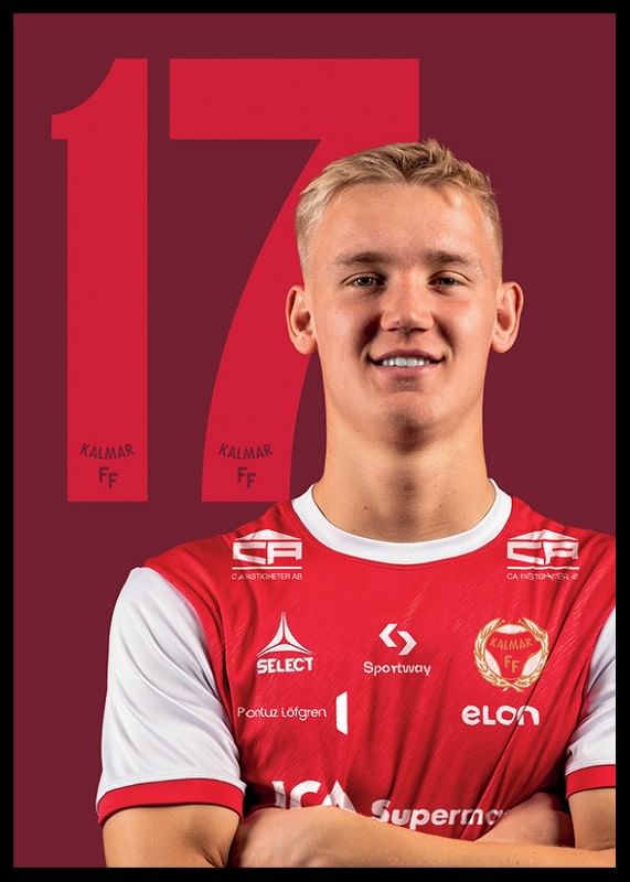 Kalmar FF Carl Gustafsson #17-12