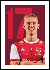 Kalmar FF Carl Gustafsson #17-0