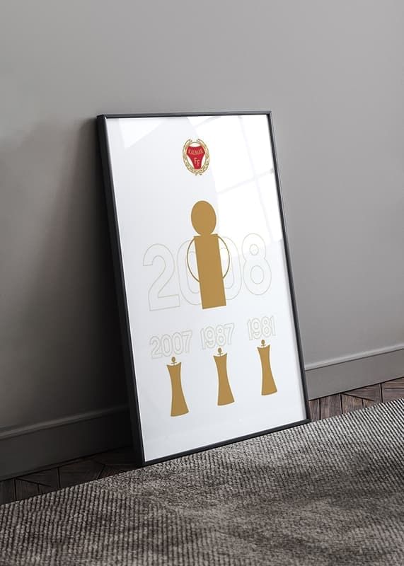 Poster Kalmar FF Mästare No3 crossfade