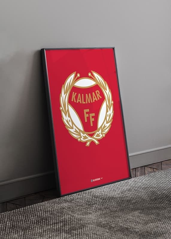 Poster Kalmar FF Logo Allsvenskan crossfade