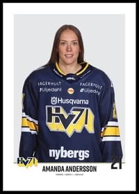 Amanda Andersson #21 HV71 2023/2024-0